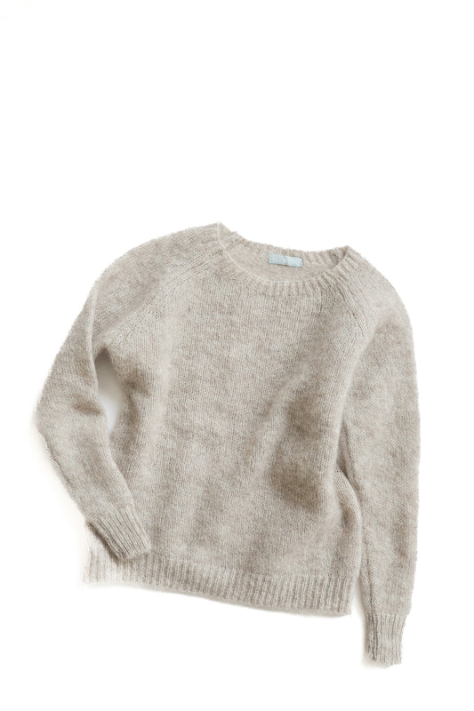 Wool sweater beige