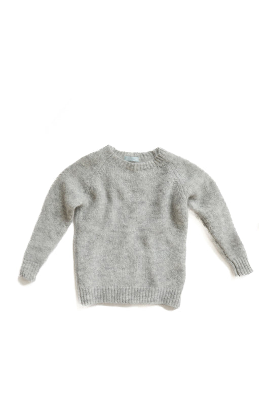 Wool sweater heather grey
